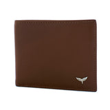 Tibaldi Bicolor Leather Wallet Brown & Black - Blue Salon