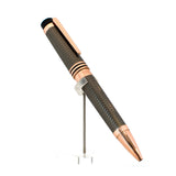 Tibaldi Pen New York Ip Ggun Metal Ballpoint Rg Color - Blue Salon