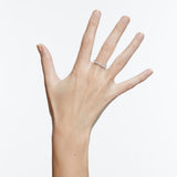 Swarovski Vittore Marquise ring White, Rhodium plated