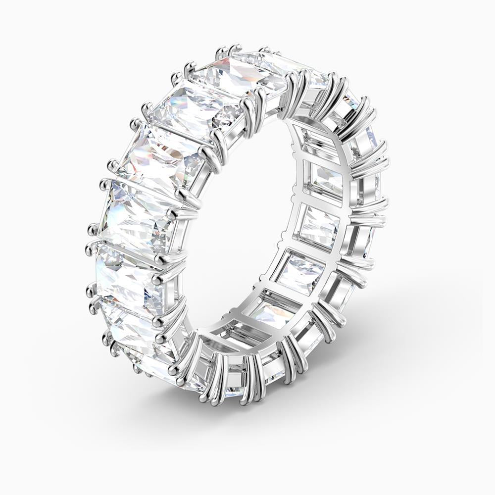 Swarovski Vittore Wide Ring White 55 | Fashion Jewellery | New Prices | Ring | Womens Swarovski Vittore Wide Ring White 55 | Fashion Jewellery | New Prices | Ring | Womens