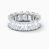 Swarovski Vittore Wide Ring White 55