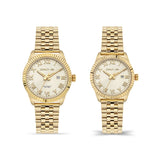 CERRUTI 1881 BACCIO Unisex Gold Watch Set